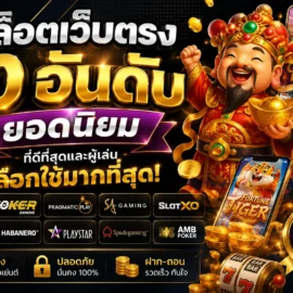 สล็อตเว็บตรง 10 อันดับยอดนิยม ที่ดีที่สุดและผู้เล่นเลือกใช้มากที่สุด