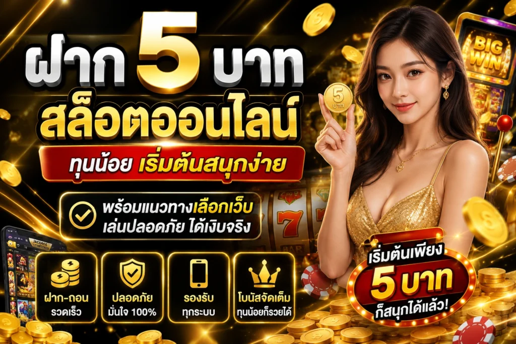 ฝาก 5 บาท